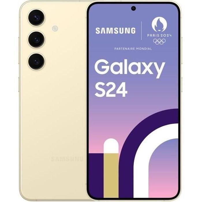 Smartphone Samsung Galaxy S24 de 128 GB color crema