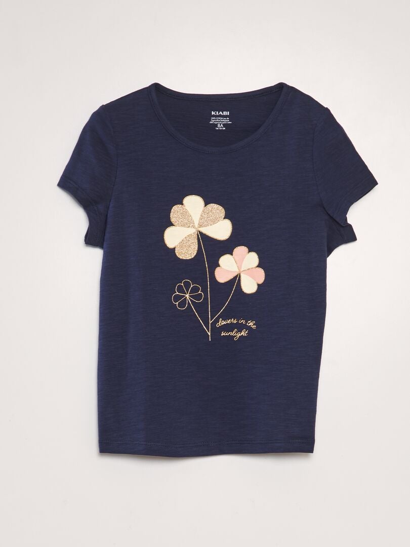 Camiseta holgada - AZUL