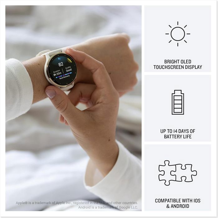 Smartwatch - Garmin Venu 3 - GPS - 35.4 mm (1.4