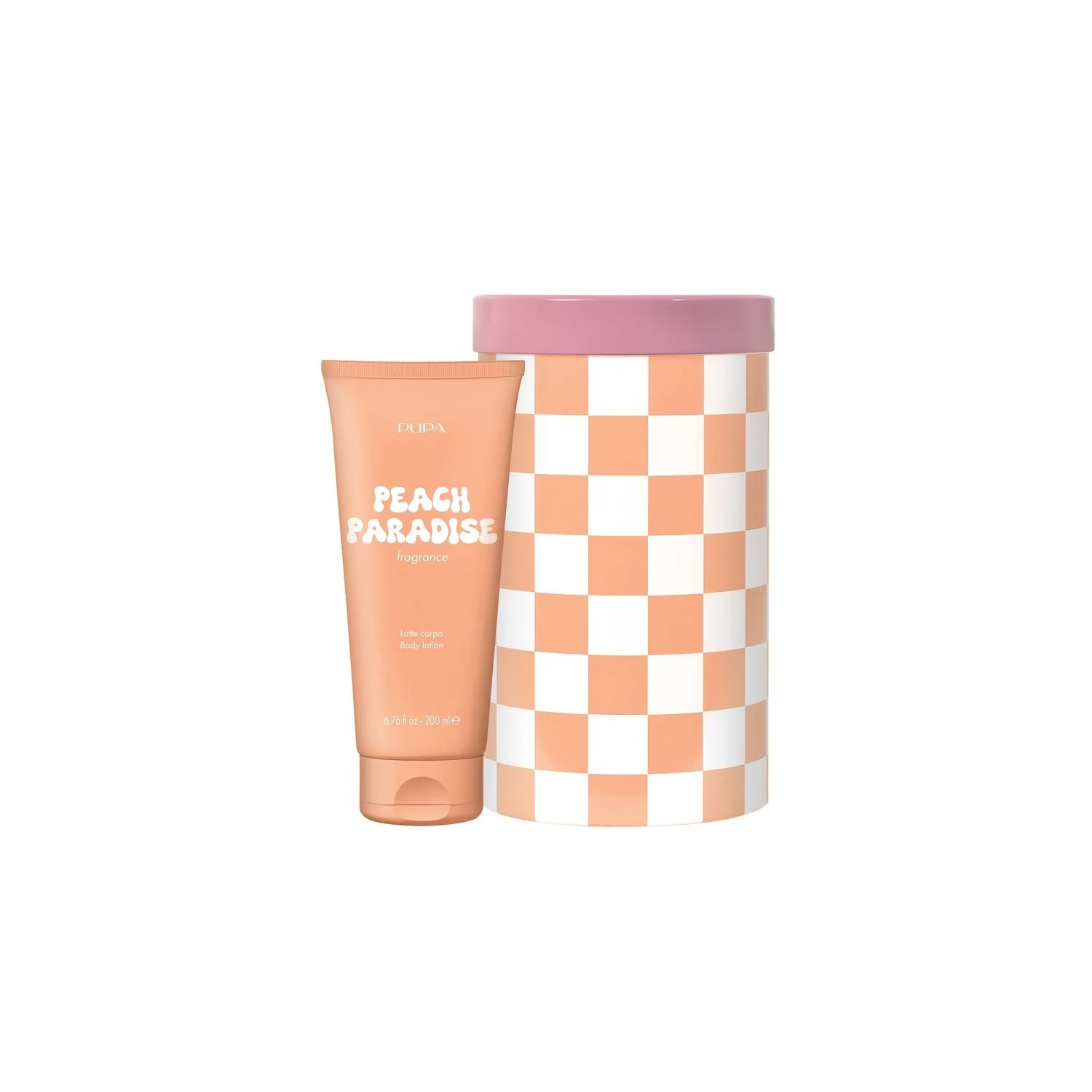 Trattamenti Corpo HAPPYBOX - LATTE CORPO PEACH PARADISE - Cofanetto Corpo, Latte Corpo