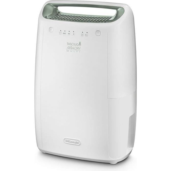 Deshumidificador DELONGHI - DEX212SF - Función para ropa - Caudal de aire 125 m³/h - Capacidad 2,1 L