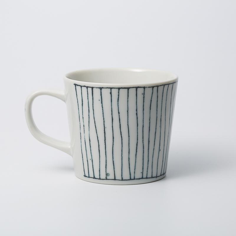 Japoński prosty kubek, nowoczesny, biały, spersonalizowany, kreatywny, ręcznie malowany, ceramiczny kubek Tazas Divertidas, biurowy, do kawy i herbaty MM60MKB