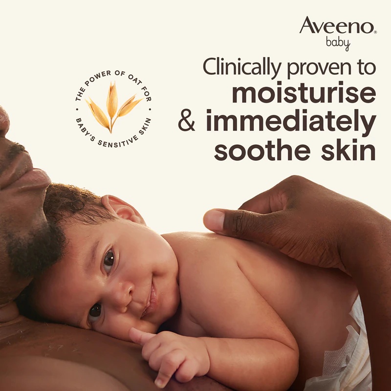 Aveeno Baby Dermexa minkštinamasis balzamas ramiam miegui