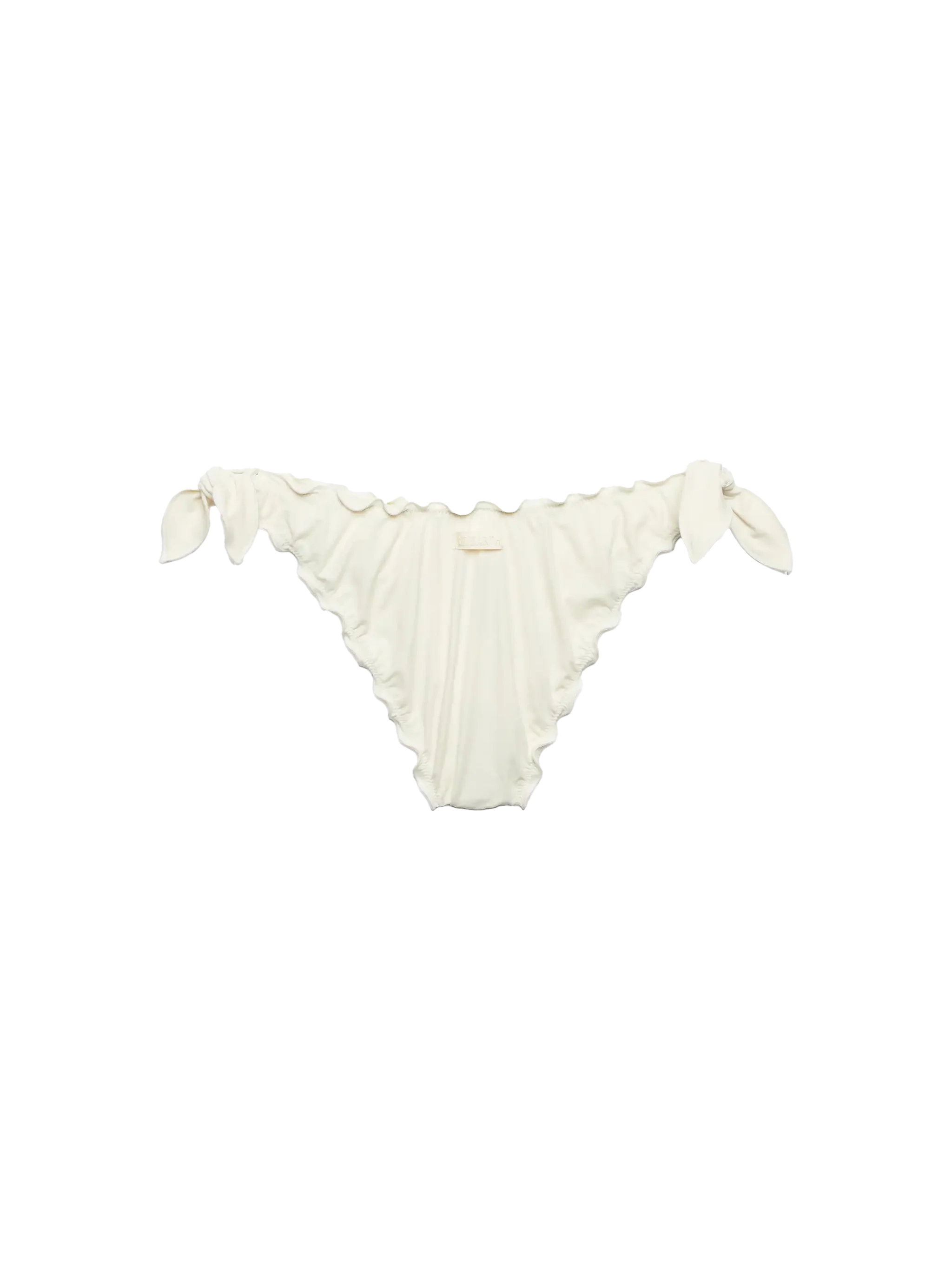 Bañador tipo slip de playa clásico color crema de la marca Moon