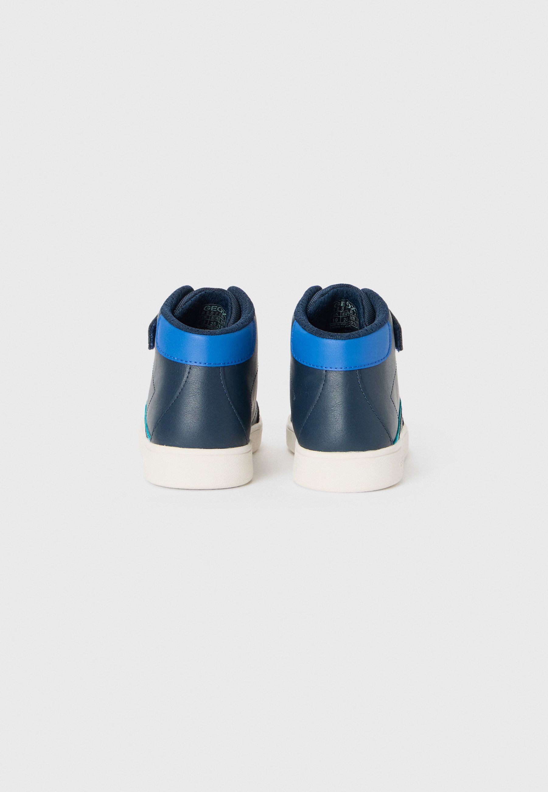 Geox ECLYPER - Trampki wysokie - granatowo-niebieski