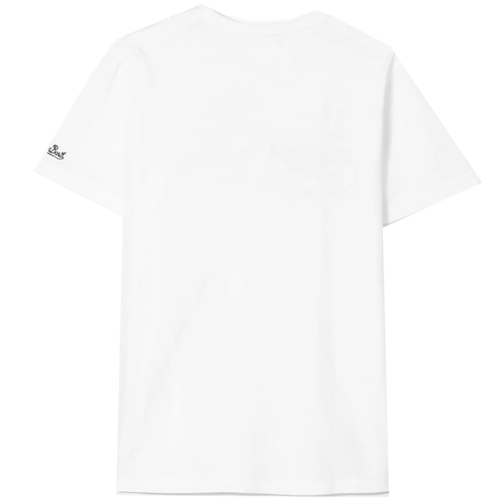 Wit kindershirt met opdruk 