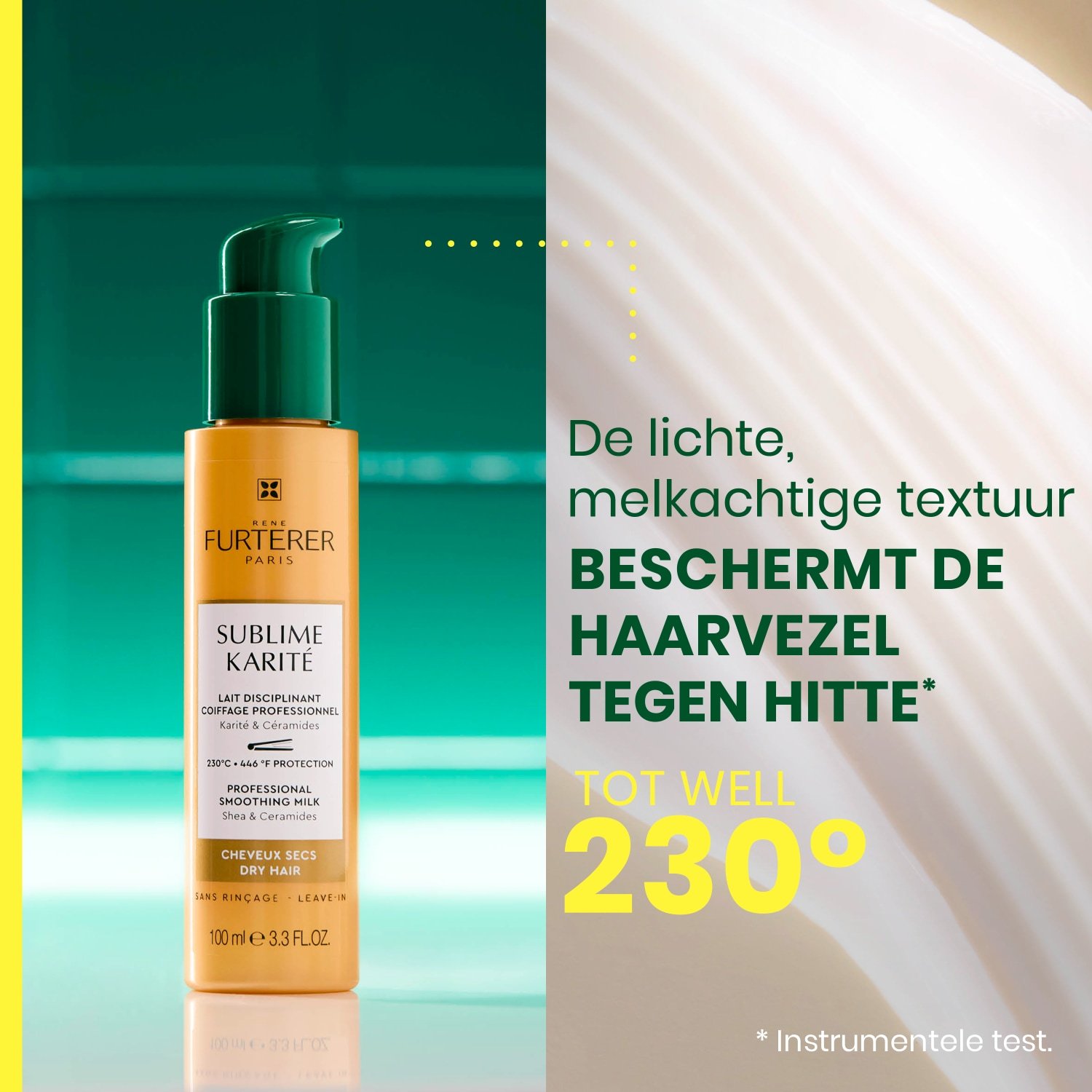René Furterer Hair Styling Sublime Karité Professional Smoothing Milk – 100 ml