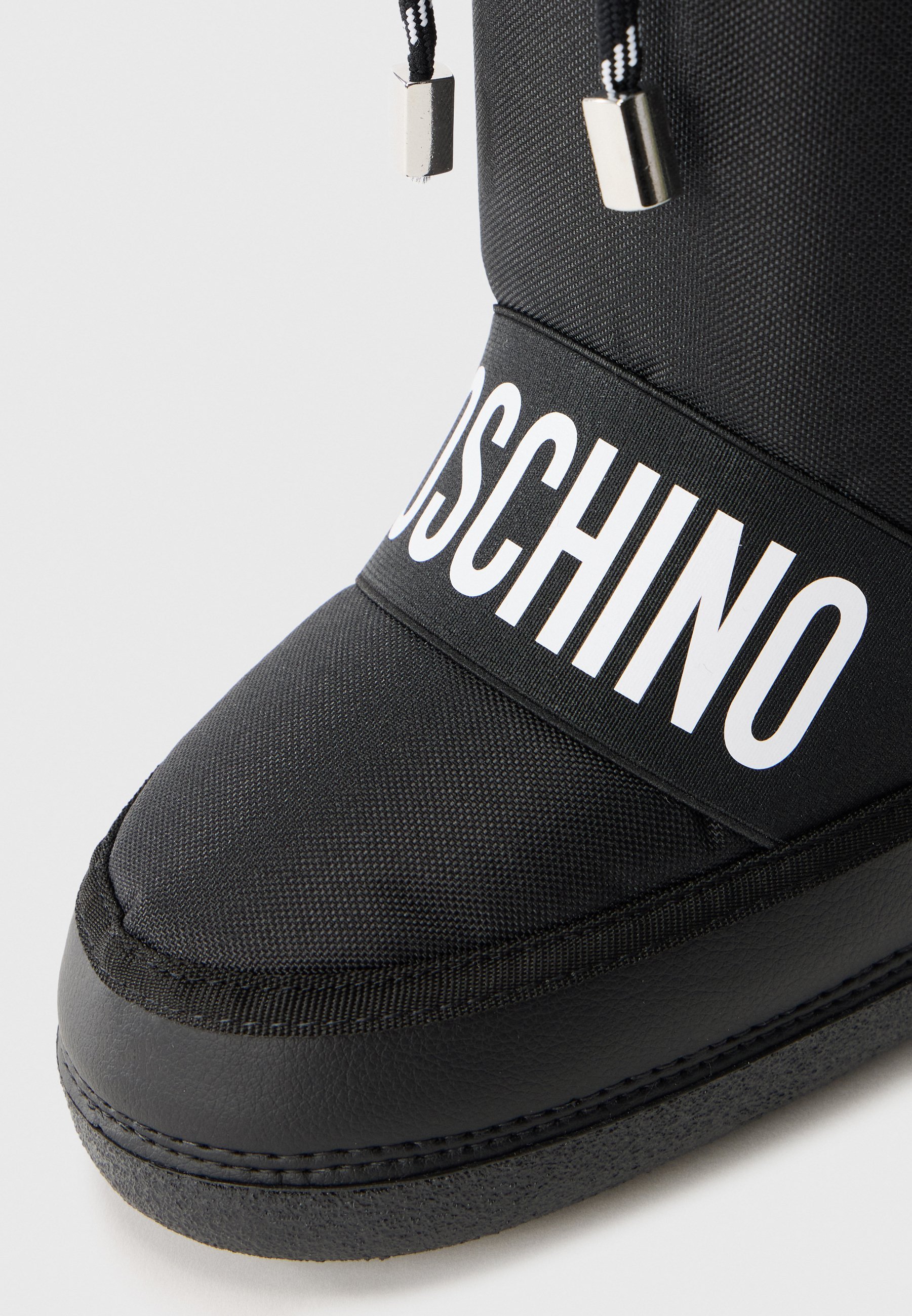 MOSCHINO UNISEX - Winterlaarzen - zwart/wit