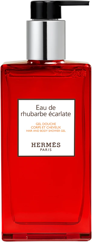 HERMÈS Le Bain Eau de Rhubarbe écarlate Duschgel für Körper und Haar