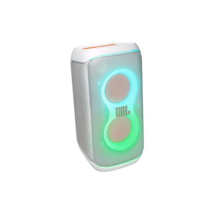 Altavoz portátil Bluetooth para fiestas JBL PartyBox Club 120, blanco.