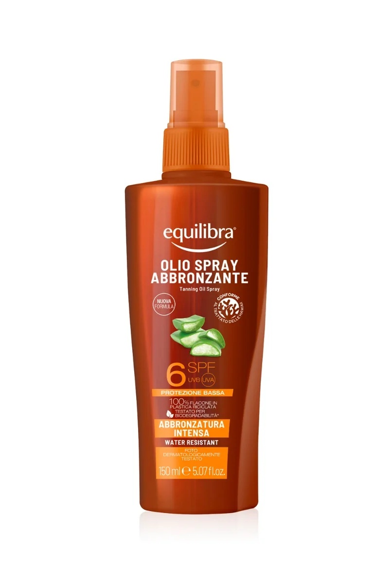 EQUILIBRA Equilibra Protetor Solar Spray FPS 6 150 ml Consolidação do bronzeado