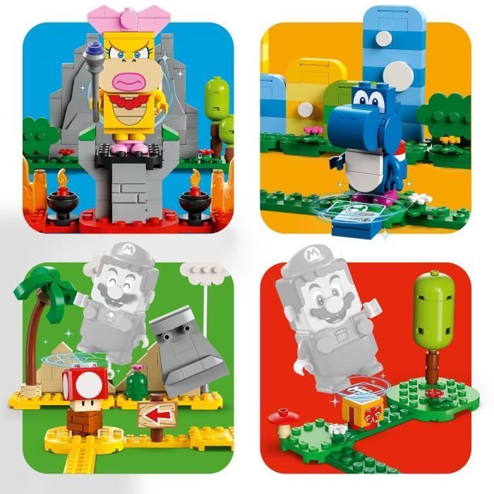 LEGO® Super Mario 71418 Set La boîte à Outils Créative, Jouet Enfants 6 Ans, avec Figurines