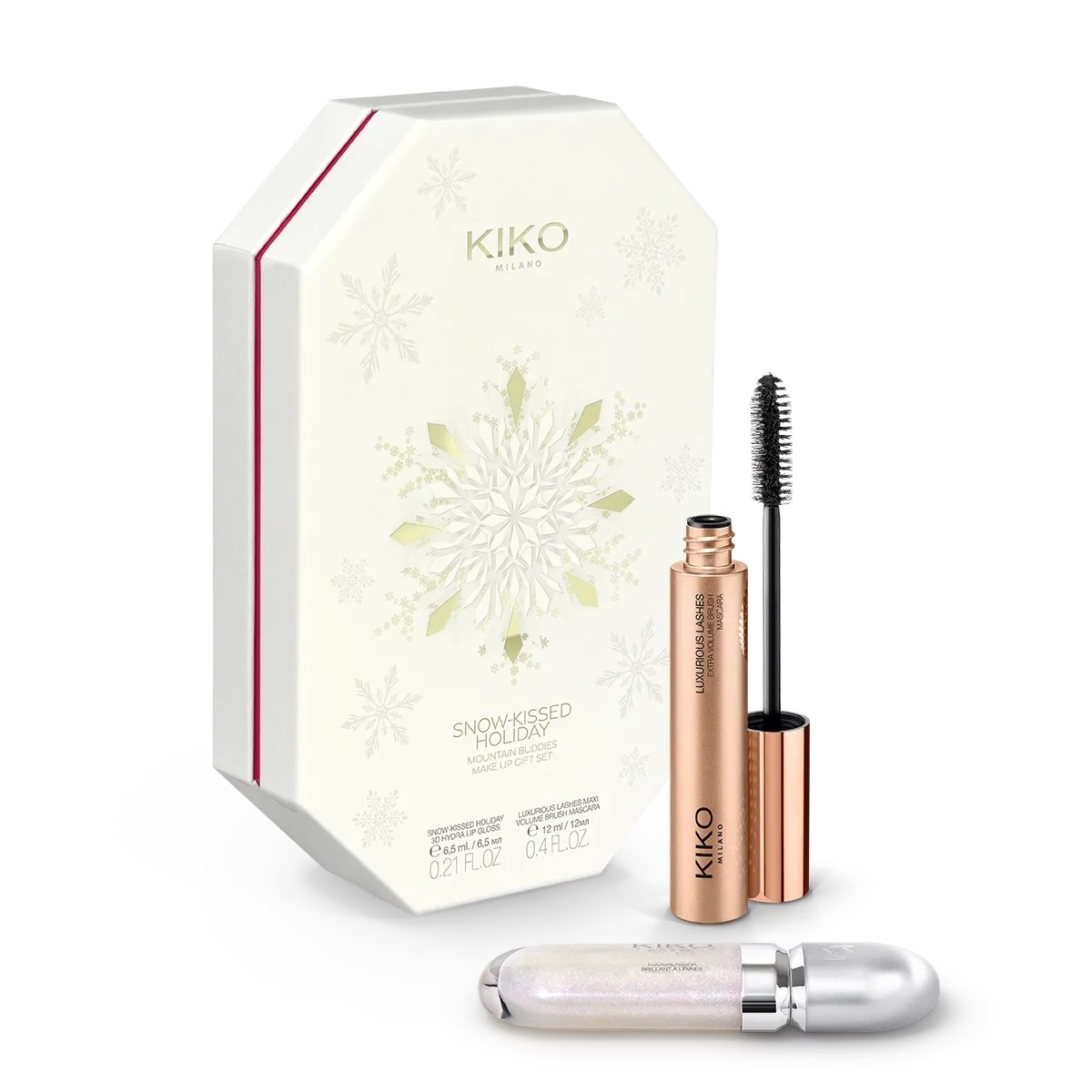 Kiko Milano Snow-Kissed Holiday Mountain Buddies kosmētikas dāvanu komplekts
