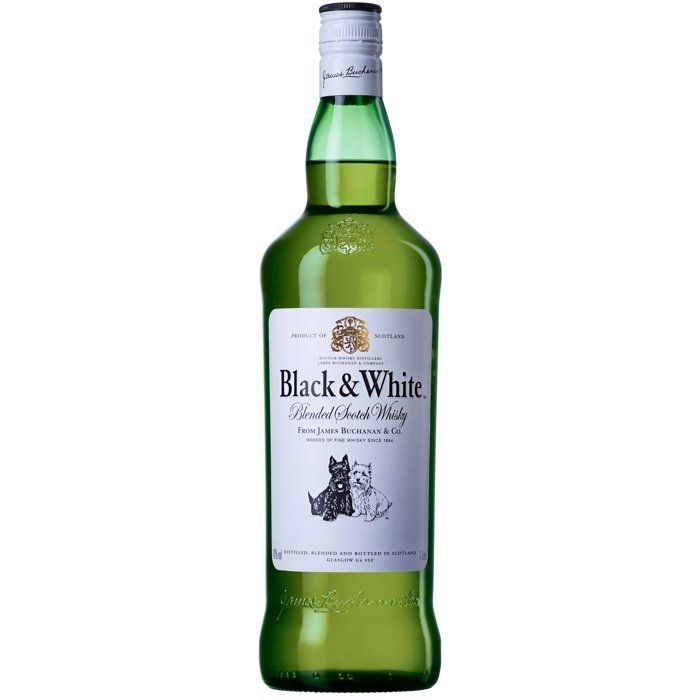 Black & White - Blended Scotch Whisky - 40.0% Vol. - 1L