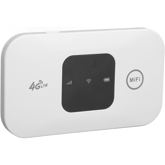 4G Wireless Mobile WiFi Hotspot, Portable Travel Router with SIM Card Slot, WiFi Bridge, Access Point, Devices