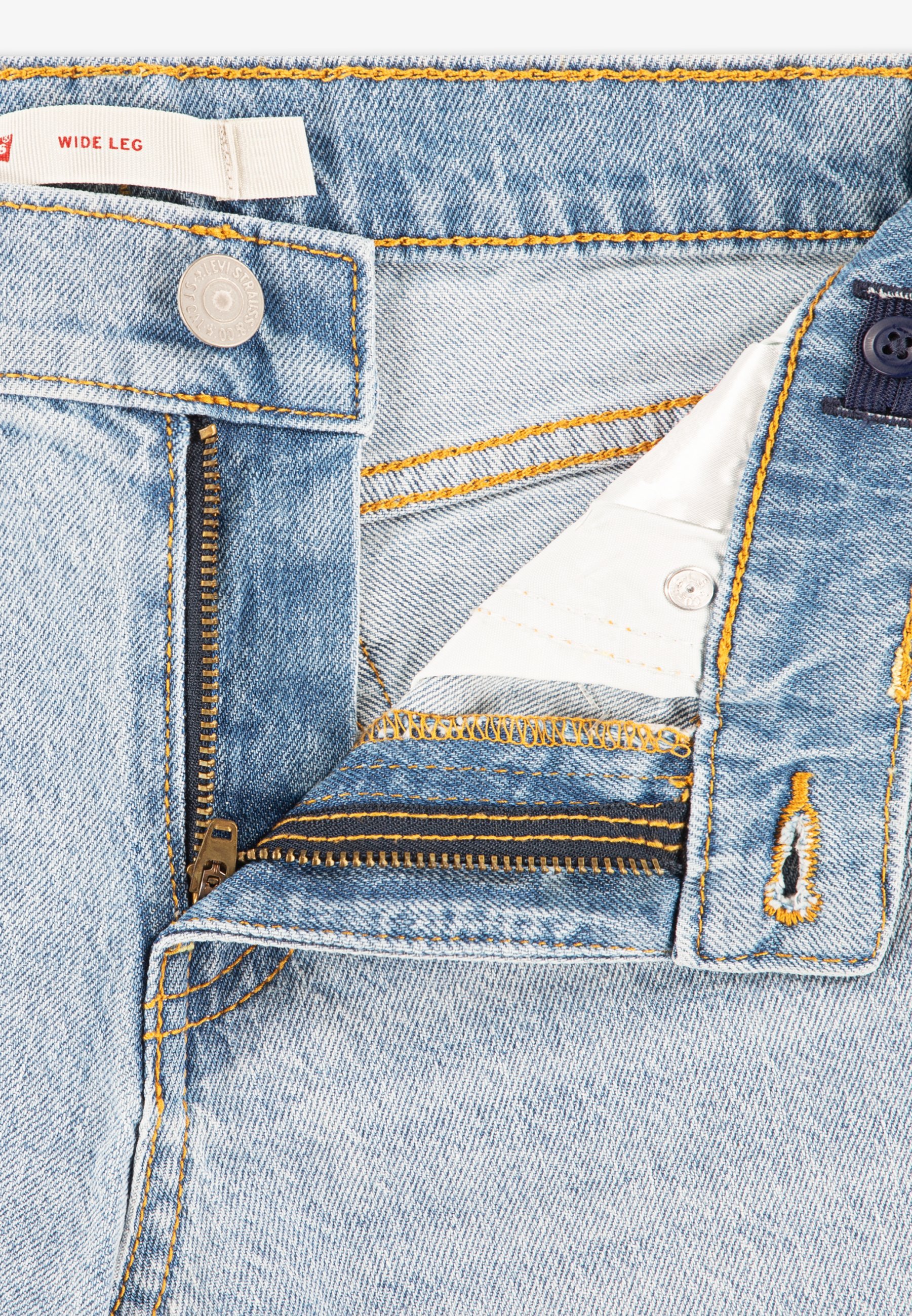 Levi's® LVG WIDE LEG W/ DESTRUCTION - Jeans a gamba dritta - larghi e larghi