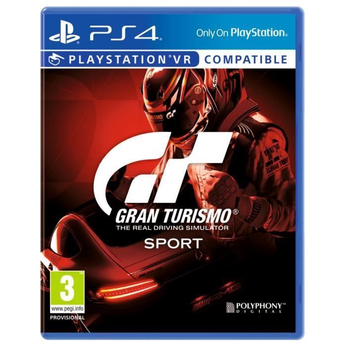 Console PS4 Slim 1To Noire/Jet Black + Gran Turismo Sport + Qui Es-Tu ? (Jeu PlayLink à télécharger) - PlayStation Officiel