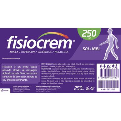 Masážní krém Fisiocrem 250 ml