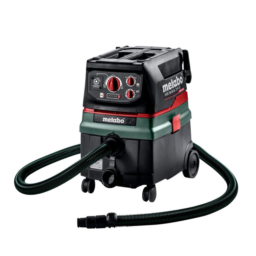 Aspirador de pó sem fio METABO ASR 36-18 BL 25 M SC 602046850