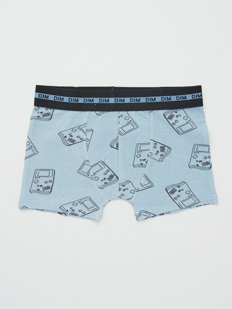 Set van 3 'DIM' boxershorts - BLAUW
