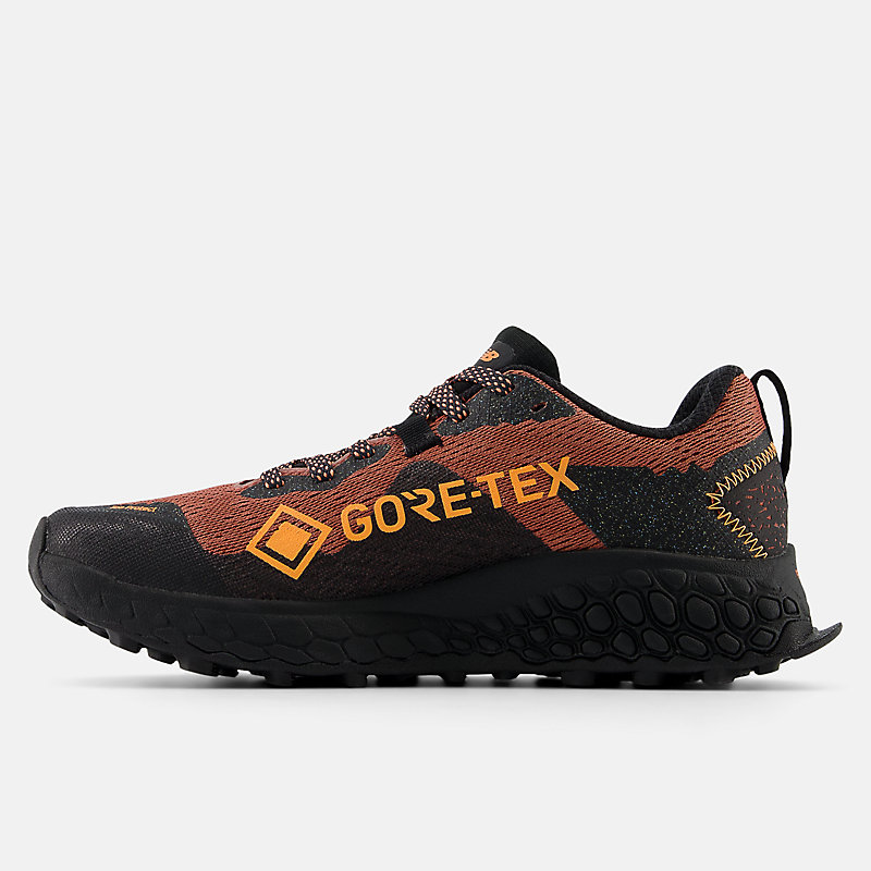 Damskie buty Fresh Foam X Hierro v7 GORE-TEX® – color tamaryndowy z czarnym i gorącym mango
