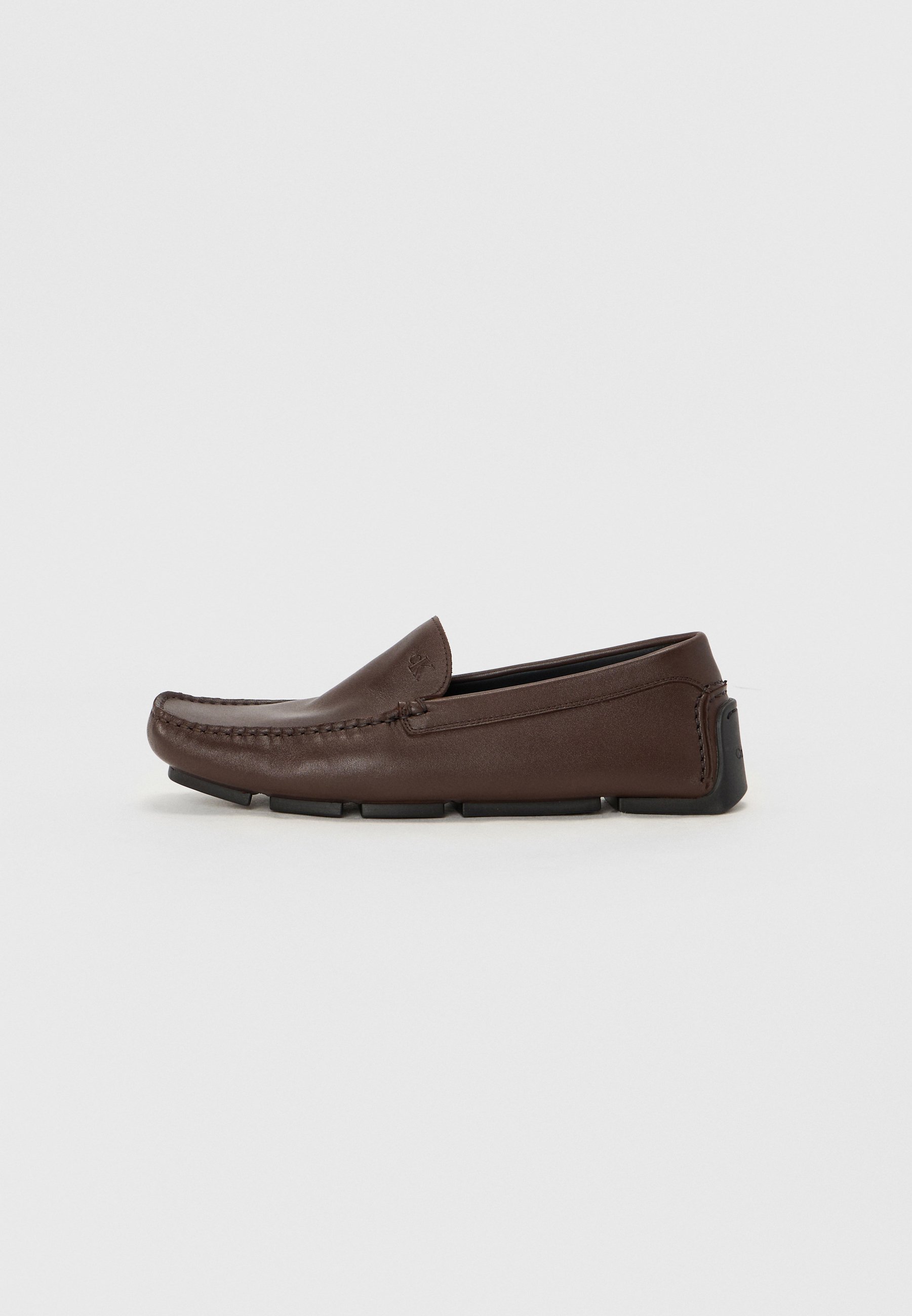 Calvin Klein DRIVER LTH - Moccasins - rotsbruin