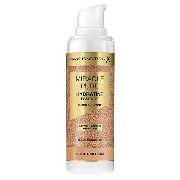 Max Factor Miracle Pure 4 Light Medium Hydratint Essence Foundation 30 ml