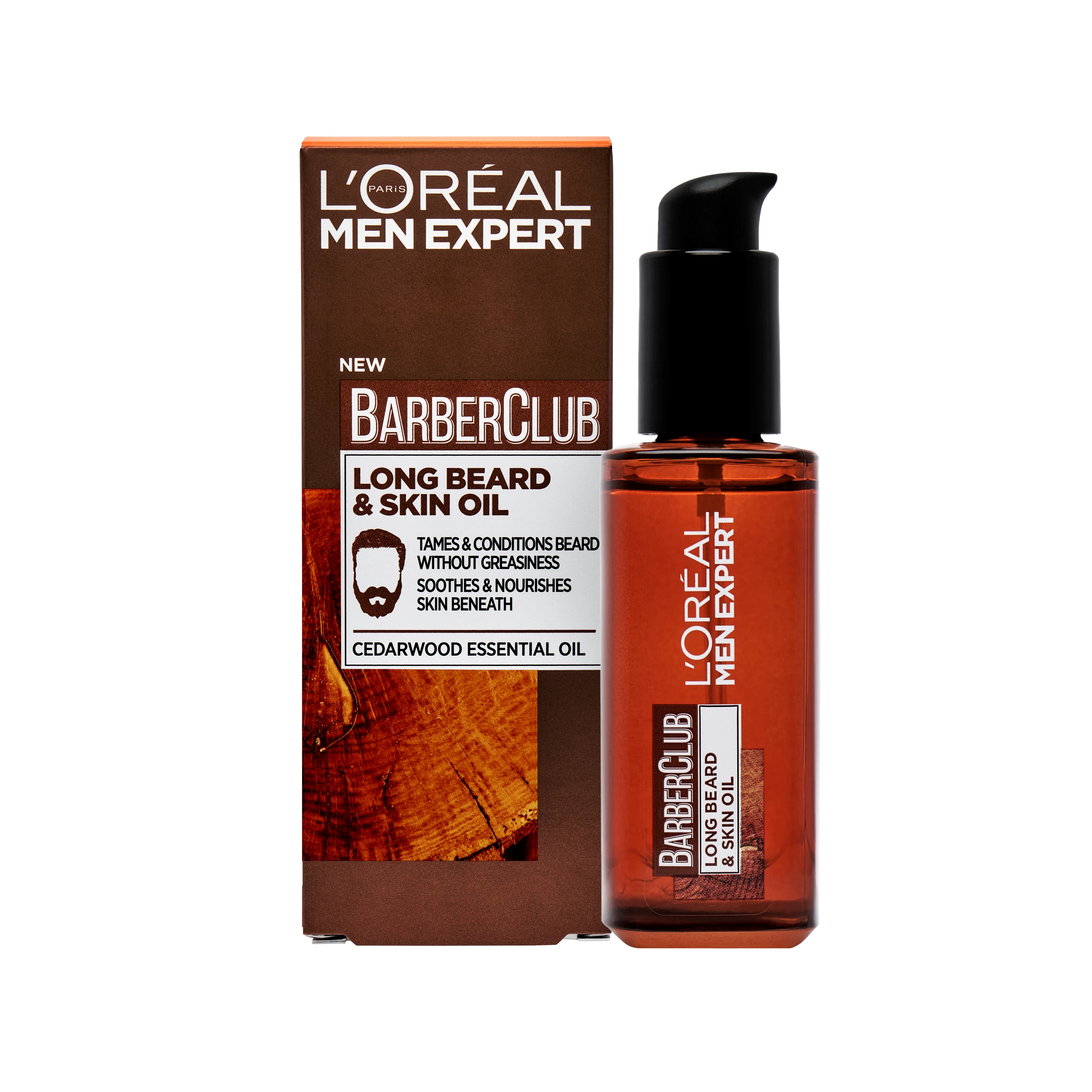 Men Expert Barber Club - Ulei pentru îngrijirea feței și bărbii 30 ml - L'Oréal Paris