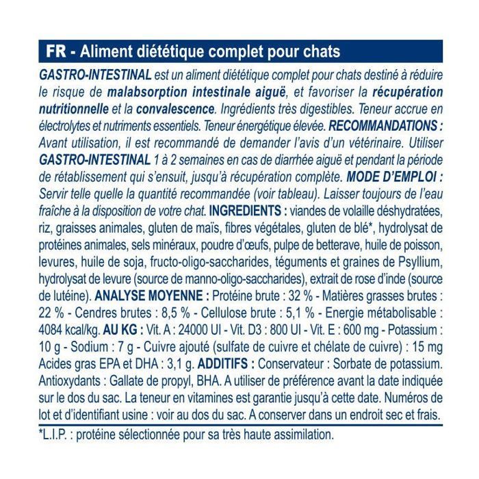 Royal Canin Veterinary Gato Gastro Intestinal 400g