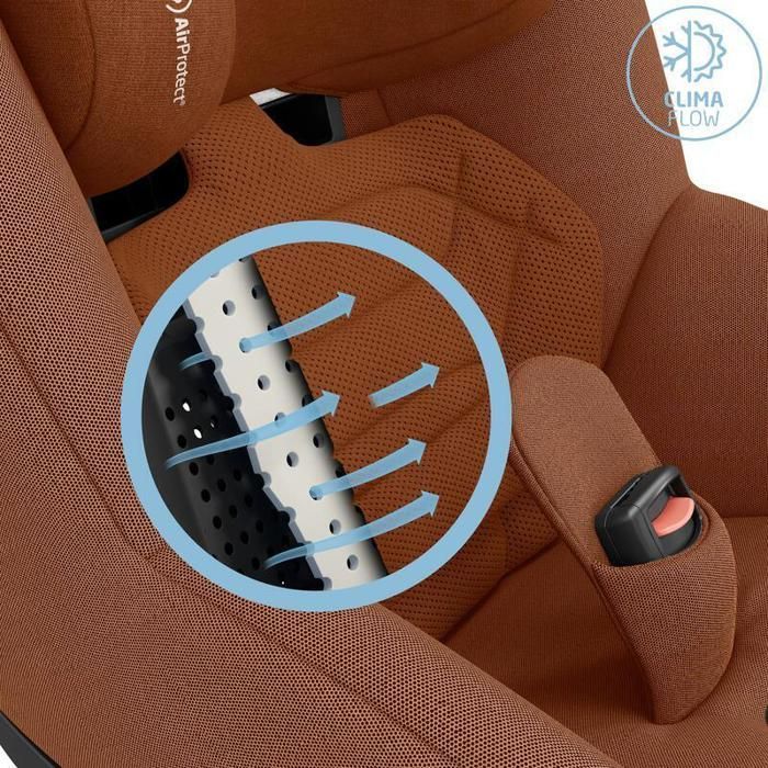 MAXI COSI - Silla de coche Gr 0+/1 Pearl 360 Pro Authentic Terra