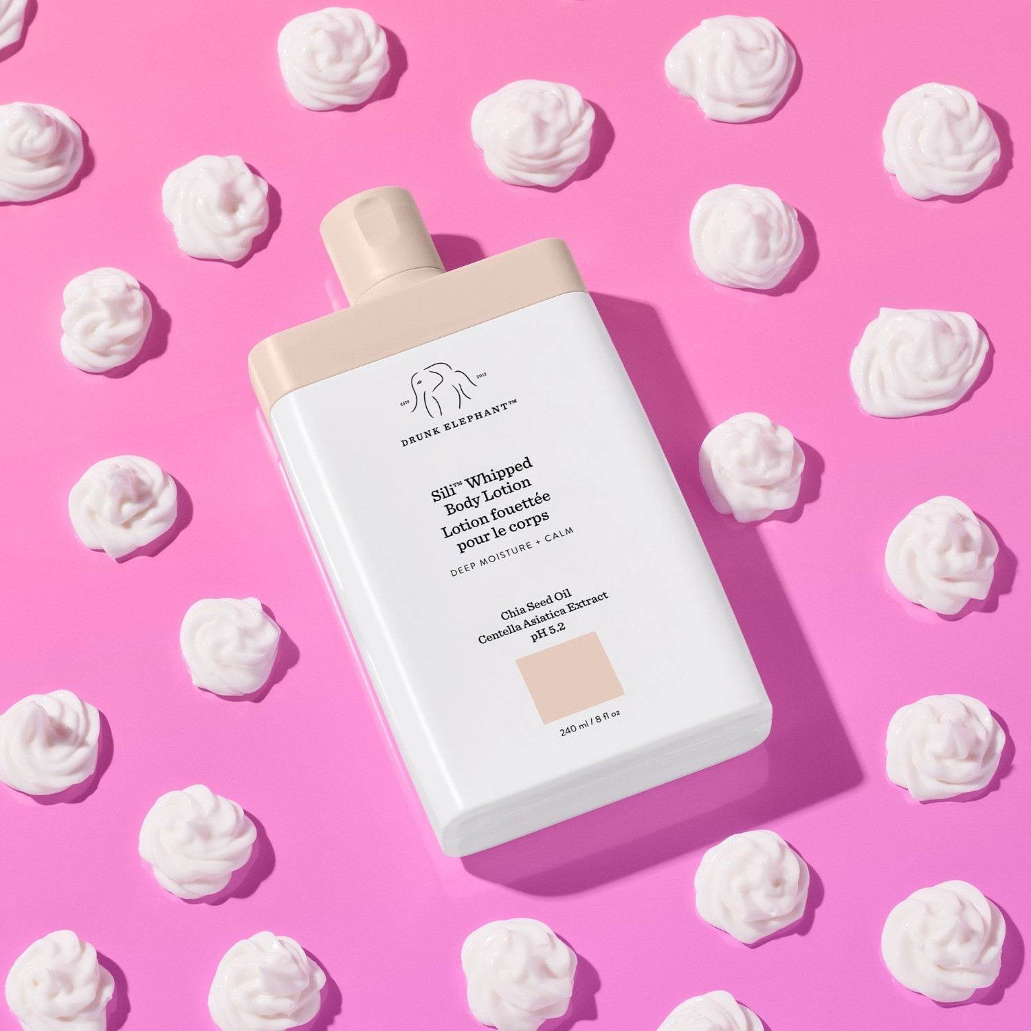 „Drunk Elephant“ kūno losjonas „Sili™“ – plaktas kūno losjonas – 240 ml