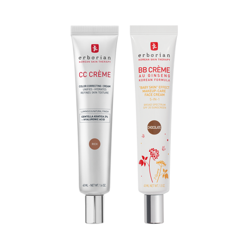 Duo de crème BB et CC