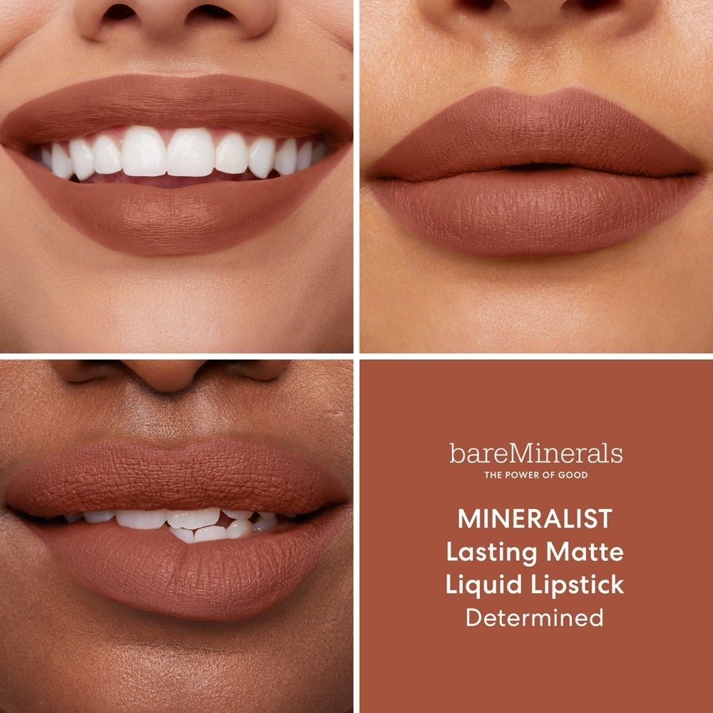 bareMinerals Lipstick Mineralist Lasting Matte skysti lūpų dažai - 3,7 ml