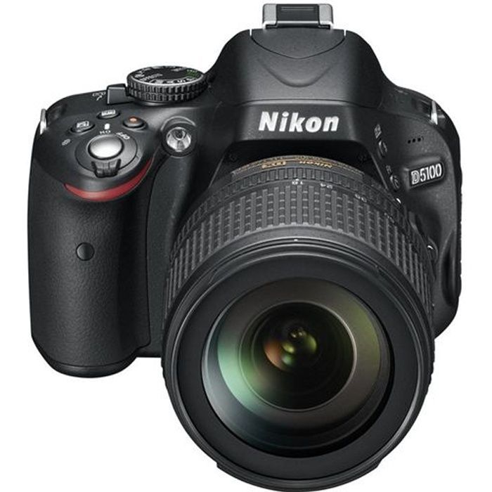 NIKON D5100 spejlreflekskamera + 18-105 mm objektiv