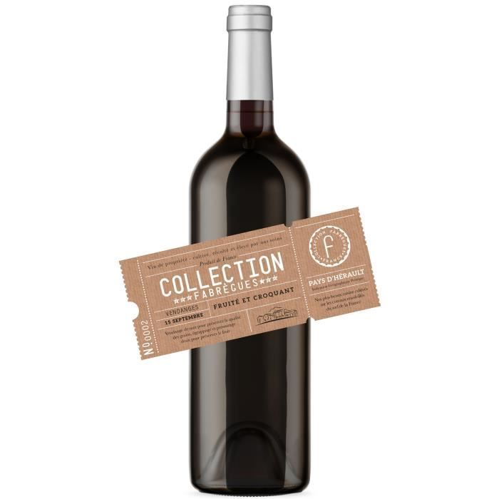 Collection Fabrègues Pays Hérault - Vin rouge de Languedoc 2024