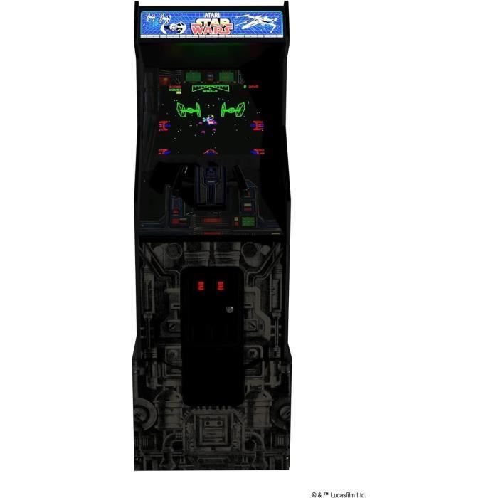 Macchina arcade di Star Wars - ARCADE1UP - 3 giochi - 50 x 154 x 47 cm - Tenda illuminata inclusa