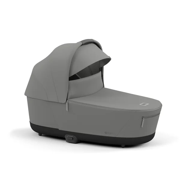 Cybex Priam V4 Kinderwagen-Set, Mirage Grey, Gestell mattschwarz