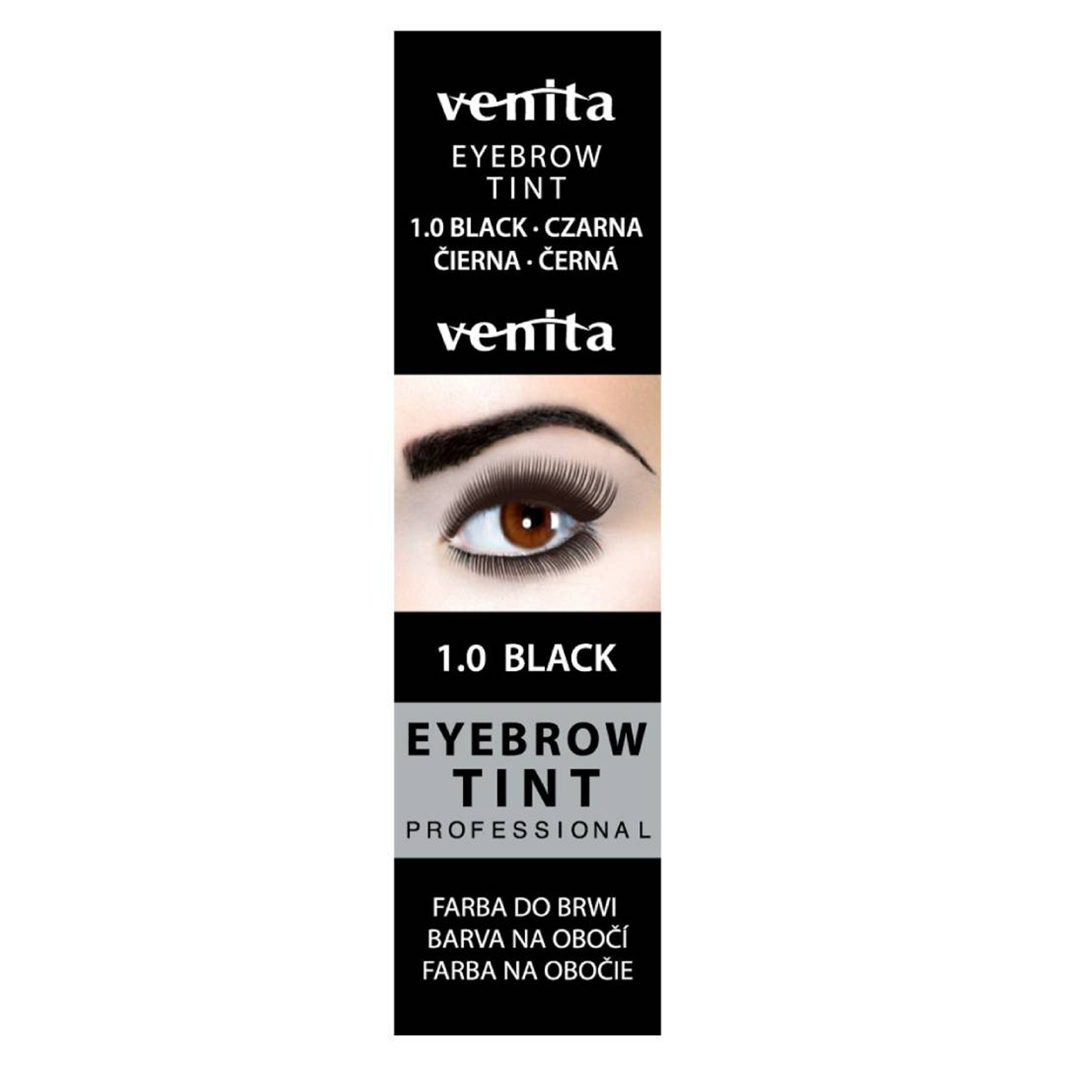 Venita øyenbryn henna 10 svart 30ml Henna Professional