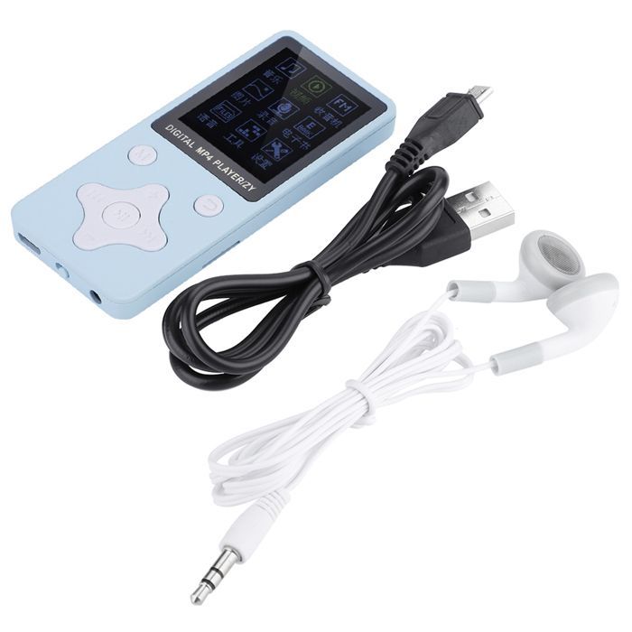 MP4-speler - SHIPENOPHY - Mini draagbaar - 32 GB - Bluetooth - 180 mAh batterij