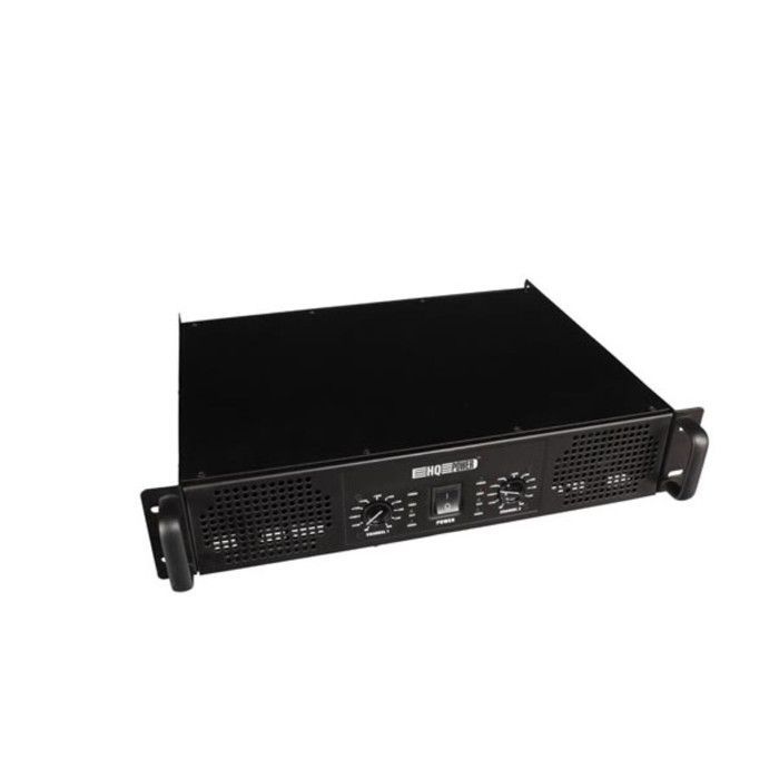 DJ PA Amplifier - HQ Power SAGIRA 150 HQAA10010 - stereo 2x150 W RMS (2U - 19