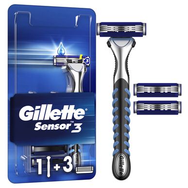 Gillette Pack Sensor 3 barberhøvel for menn 1 enhet 1 enhet