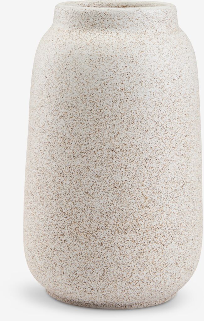 KARLANTON KARLANTON vaza Ø14xV23cm bijela