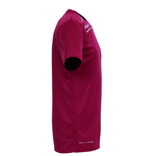  T-shirt Uhlsport Stream 3.0 Mc bordeaux/bleu clair