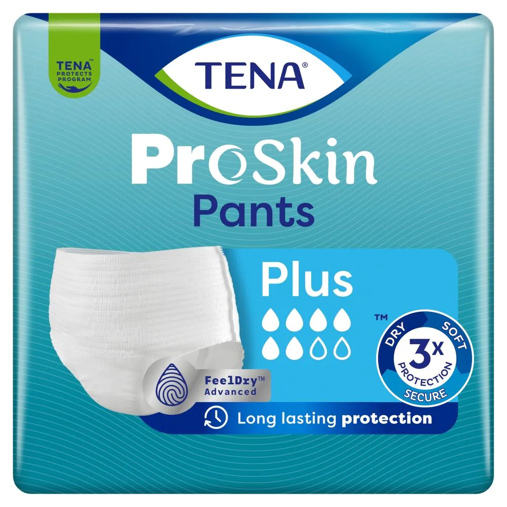 Tena Proskin Pants Plus Majtki Chłonne Rozmiar L, 30 Sztuk