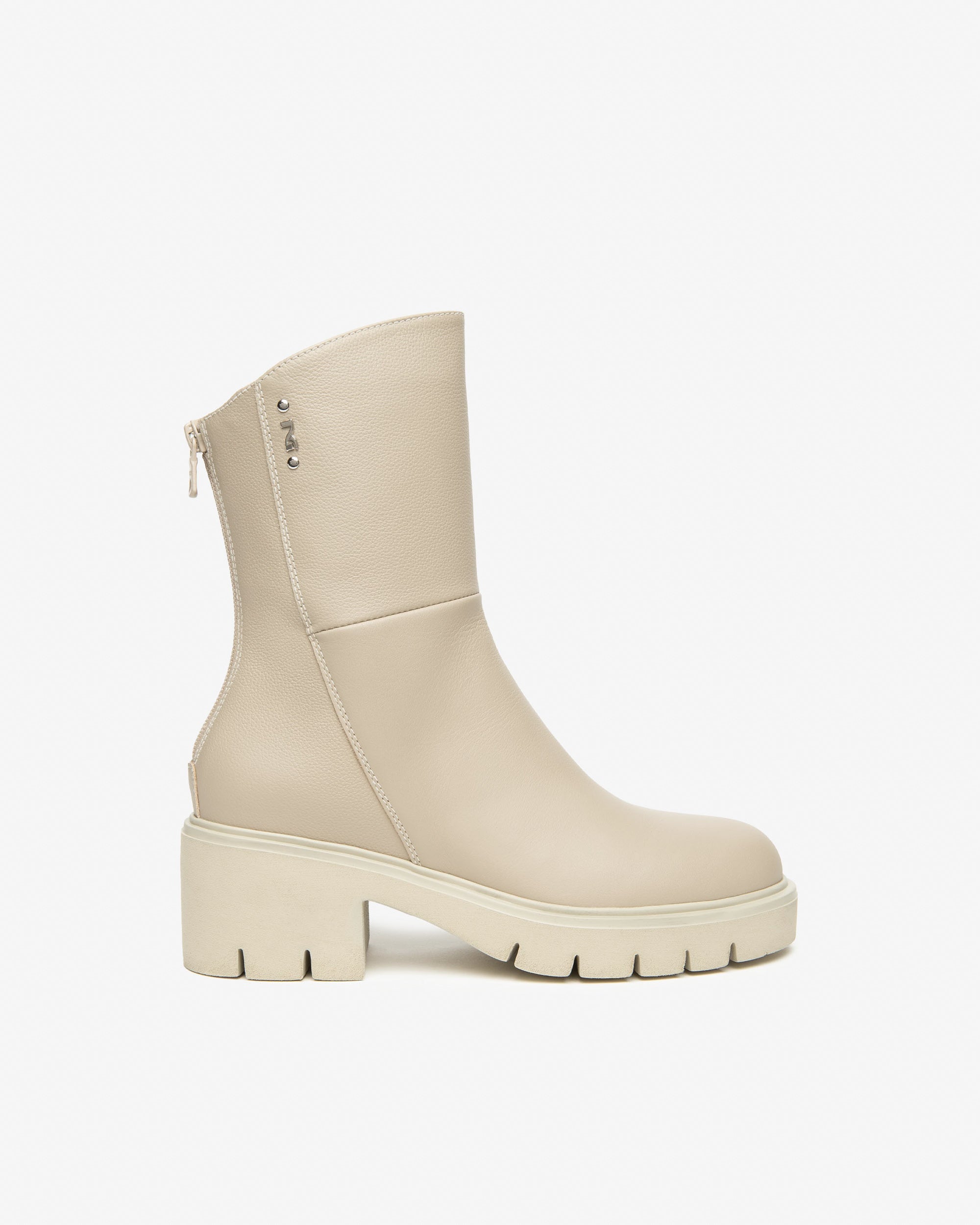  Damen-Ankle-Boots aus Leder