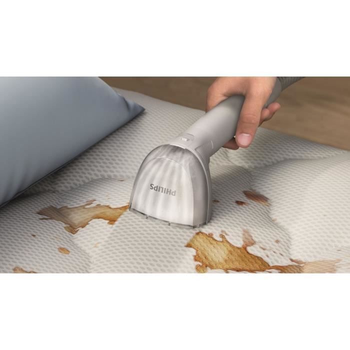 Limpiador de manchas PHILIPS XW3193/11 - Limpia diversas superficies textiles - Cepillo ancho - Autolimpieza