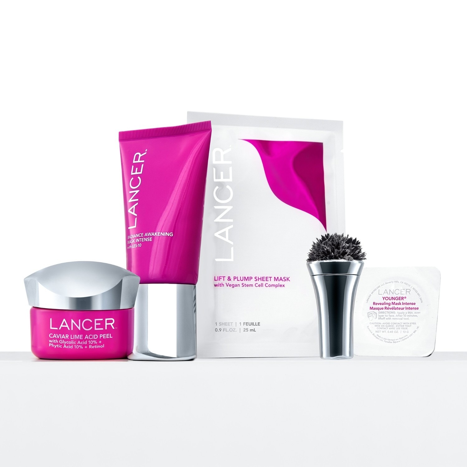 Lancer Glow Mask Intenzivna maska za sijaj in prebujanje - 50 ml