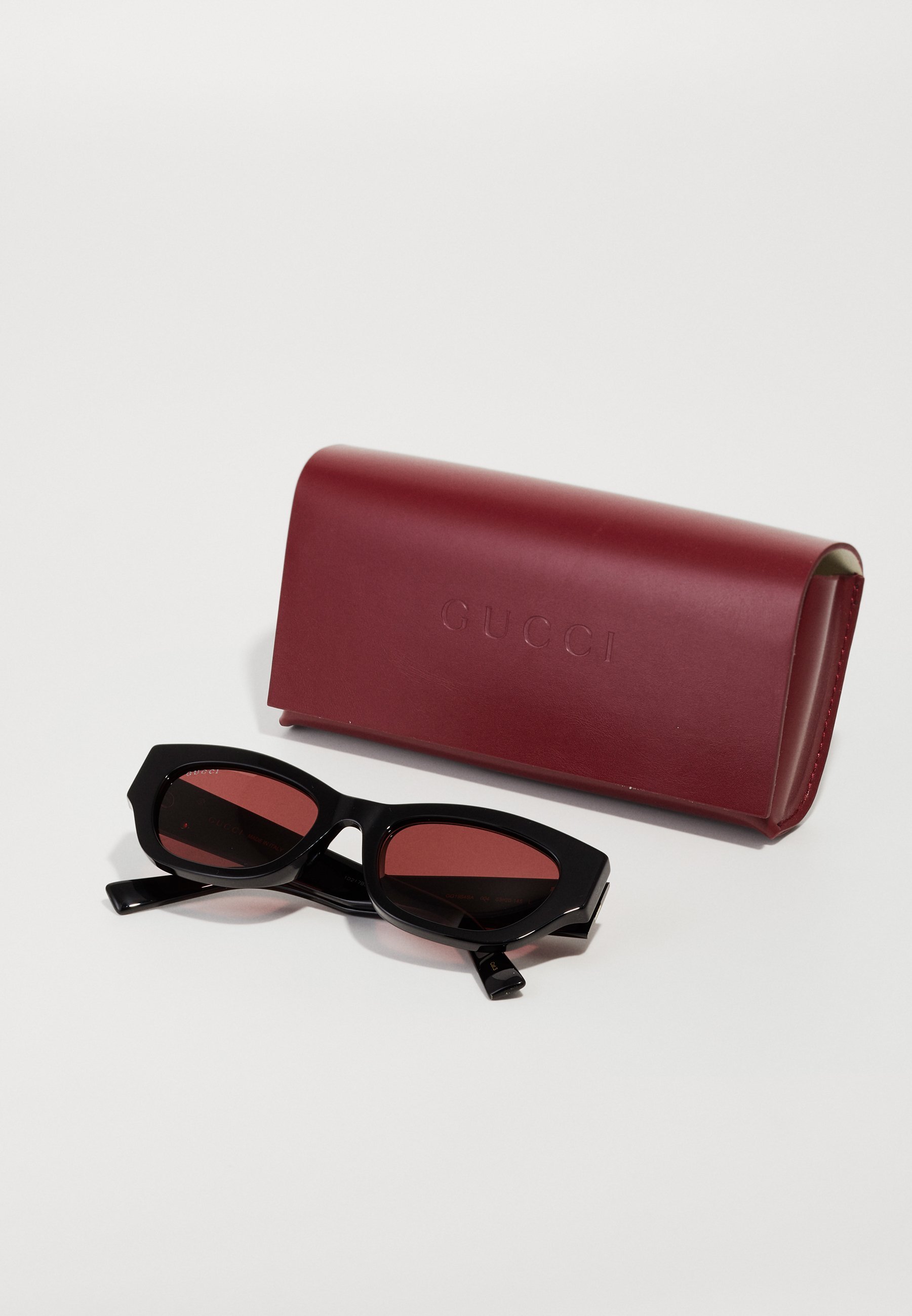 Gucci zonnebril - zwart/rood