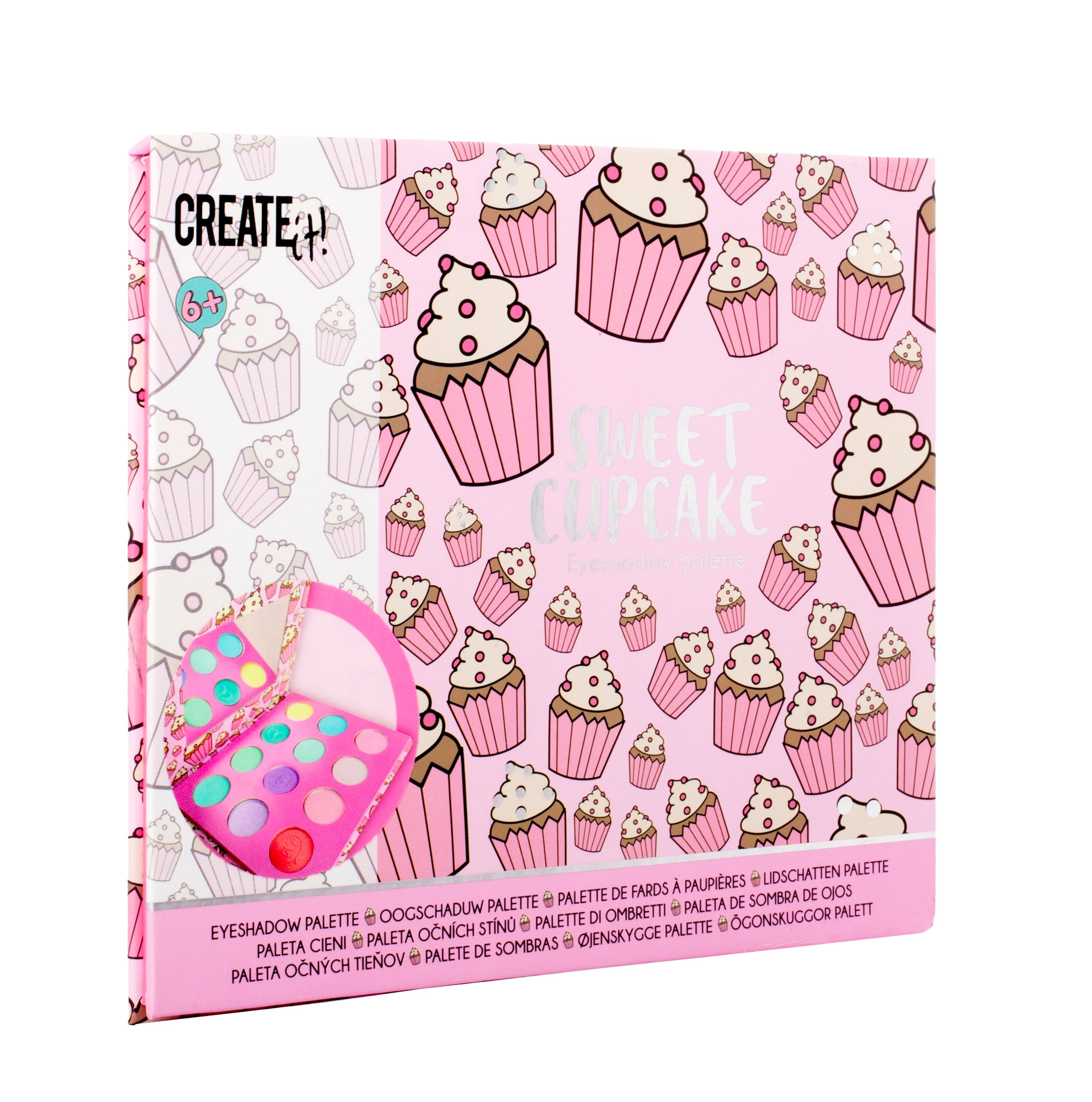 „Sweet Cupcake“ akių šešėlių paletė Akių šešėlių paletės ir makiažas