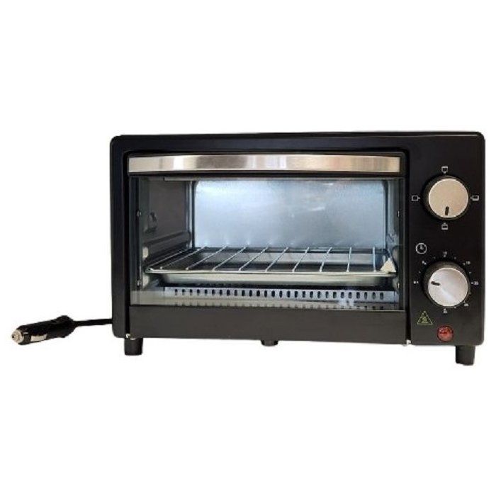 Horno eléctrico - HTC EQUIPEMENTS - 24V 300W 9L. Diseñado para cocinar o recalentar tus comidas fuera de casa.